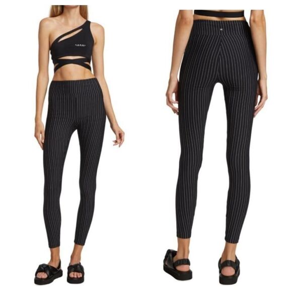 KORAL Pants - KORAL Pearl Pinstripe Leggings Sz XS